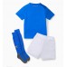 Cheap Italy Home Football Kit Children 2022 Short Sleeve (+ pants)